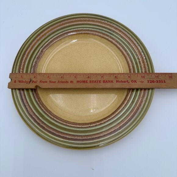 Vintage Pier 1 Dinner Plates Triana Pattern 11 inch Set of 2 Italy - Picture 4 of 6